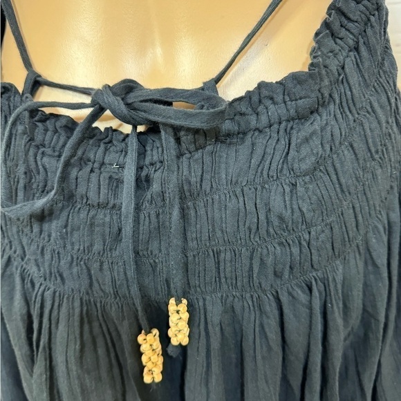 FREE PEOPLE Forever Favorite Mini Dress in black Super Sexy in size Medium NWT - Picture 7 of 16